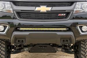 Rough Country - LED Light Mount - Bumper - 30 in. - Chevy/GMC Canyon/Colorado 2WD/4WD (15-22) | 70536
