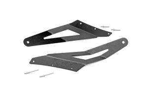 Rough Country - LED Light Mount - Upper Windshield - 54 in. Curved - Dodge 1500 2WD/4WD (02-08) | 70538 - Image 2