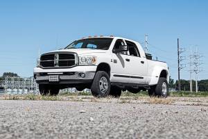 Rough Country - LED Light Kit - Bumper Mount - 20 in. Black Single Row - White DRL - Ram 2500/3500 (10-18) | 70568BLDRL - Image 3