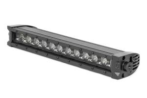 Rough Country - Rough Country - 12 Inch Black Series LED Light Bar - Single Row - Cool White DRL | 70712BLDRL - Image 3