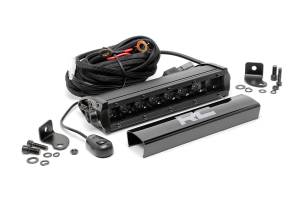 Rough Country - 8 Inch Black Series LED Light Bar - Single Row | 70718BL