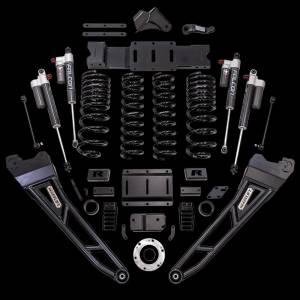 6'' MAX3.3 Suspension System 2019-2024 Ram 2500 W/ Falcon 3.3 Shocks And Radius Arms Standard Output Diesel Motor | 43-19642