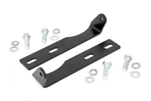 Rough Country - Rough Country - LED Light Kit - Bumper Mount - 20 in. Black Dual Row - White DRL - Jeep Grand Cherokee WK2 (11-20) | 70773DRL - Image 5