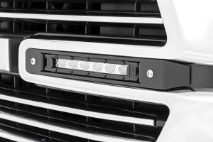 Rough Country - Rough Country - Dual 6in LED Grille Kit - Chrome Slimline - Ram 1500 2WD/4WD (2019-2024) | 70784 - Image 2