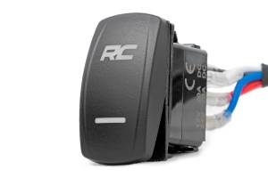 Rough Country - Rough Country - 2 Inch Black Series LED Light Pods - Flush Mount - Cool White DRL | 70803BLKDRL - Image 4