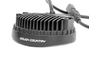Rough Country - 4 Inch Chrome Series LED Light - Round - Pair | 70804 - Image 2