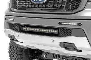 Rough Country - Rough Country - LED Light Kit - Bumper Mount - 20 in. Black Single Row - Ford Ranger (19-23) | 70815 - Image 2