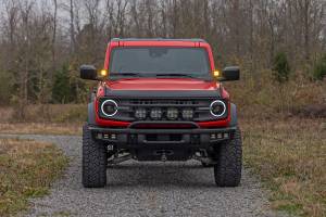 Rough Country - Rough Country - 2 Inch LED Light Pods - Spot Beam - Amber Lens - Square | 70903A - Image 5