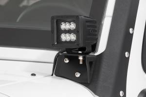 Rough Country - 2 Inch Black Series LED Light Pods - Spot - Square | 70903BL - Image 5