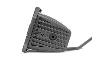 Rough Country - Rough Country - 2 Inch Black Series LED Light Pods - Spot - Square - Cool White DRL | 70903BLKDRL - Image 4