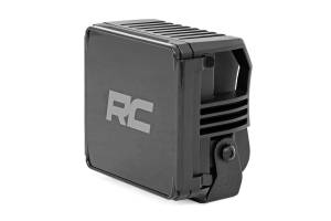 Rough Country - 4 Inch Chrome Series LED Light Pods - Square - White DRL - Pair | 70905DRL - Image 4