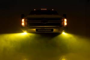 Rough Country - Rough Country - 2 Inch Black Series LED Light Pods - SAE Fog - Yellow | 70907A - Image 5