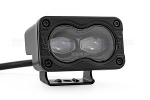 Rough Country - Rough Country - 3x1.75 Inch Black Series - Yellow - LED Slim Aux - SAE Fog - Pair | 70911 - Image 2
