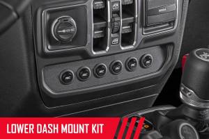 Rough Country - Rough Country - MLC-6 - Multiple Light Controller - Lower Dash - Jeep Wrangler JL/Wrangler Unlimited (18-25) | 70964 - Image 2