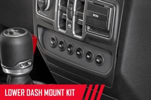 Rough Country - Rough Country - MLC-6 - Multiple Light Controller - Lower Dash - Jeep Wrangler JL/Wrangler Unlimited (18-25) | 70964 - Image 6