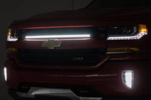 Rough Country - LED Light Kit - Grille Mount - 30 Inch DRL - Chevy Silverado 1500 (16-18) | 70992