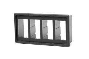 Rough Country - Rough Country - Auxiliary Switch Bezel - Quad | 709B-4 - Image 1