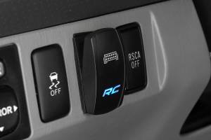 Rough Country - Rocker Switch - 2x1 with Logo - Blue Back Light | 709SW - Image 3