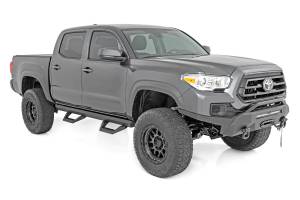 Rough Country - SRX2 Adj Aluminum Step - Double Cab - Toyota Tacoma 2WD/4WD (2005-2023) | 71000A - Image 2