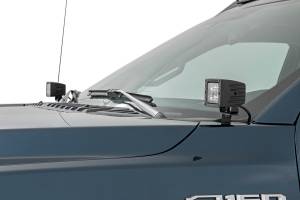 Rough Country - Rough Country - LED Light Kit - Ditch Mount - 2 in. Black Pair - Spot - Ford F-150 (15-25)/F-150 Lightning (22-25) | 71028 - Image 3