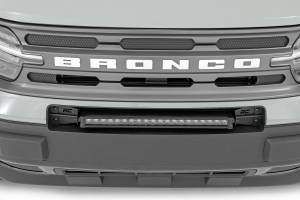 Rough Country - Rough Country - LED Light Kit - Bumper Mount - 20 in. Black Single Row - White DRL - Ford Bronco Sport (21-25) | 71037 - Image 5
