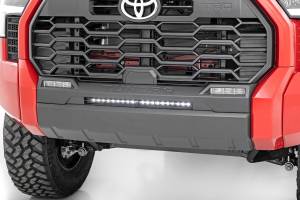 Rough Country - Rough Country - LED Light Kit - Bumper Mount - 20 in. Black Slim Line - Toyota Tundra (22-25) | 71077 - Image 1