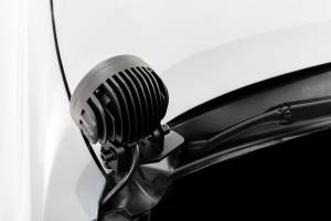 Rough Country - Rough Country - LED Light Kit - Ditch Mount - 2 in. Black Pair - White DRL - Toyota Tacoma (16-23) | 71082 - Image 4