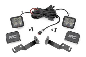 Rough Country - LED Light Kit - Ditch Mount - 2 in. Spectrum Pair - Spot - Toyota Tacoma (05-15) | 71093