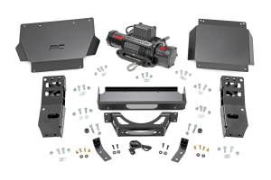 Rough Country - Hidden Winch Mount - 9500S - Toyota Tacoma 2WD/4WD (2024-2025) | 72012