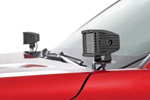 Rough Country - Rough Country - LED Light Kit - Ditch Mount - 2 in. Black Pair - White DRL - Toyota Tacoma (24-25) | 72103 - Image 3