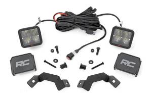 Rough Country - LED Light Kit - Ditch Mount - 2 in. Spectrum Pair - Spot - Toyota Land Cruiser (24-25) | 72118