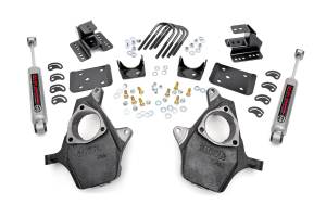 Rough Country - Lowering Kit - 2 Inch FR - 4 Inch RR - Chevy/GMC 1500 (99-06 & Classic) | 722.20