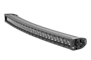 Rough Country - Rough Country - 30 Inch Black Series LED Light Bar - Curved - Single Row - Cool White DRL | 72730BLDRL - Image 2