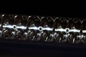 Rough Country - Rough Country - 30 Inch Chrome Series LED Light Bar - Curved - Dual Row - Cool White DRL | 72930D - Image 2