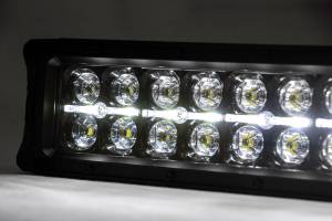 Rough Country - Rough Country - 54 Inch Black Series LED Light Bar - Curved - Dual Row - Cool White DRL | 72954BD - Image 4
