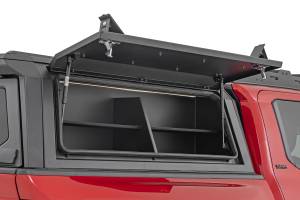 Rough Country - Bed Cap Side Shelf Storage Bin Toyota Tacoma (24-25) - 734075