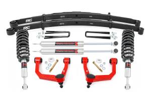 Rough Country - 3.5 Inch Lift Kit - Red UCA - M1 Struts - Toyota Tacoma 2WD/4WD (2005-2023) | 74241RED