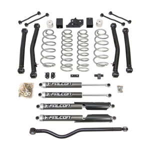 Terrain Flex 4-Arm Kit With Falcon 2.1 Monotube Shocks 2018-2023 Jeep JL Wrangler | 69-6837