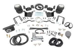 Rough Country - Air Spring Kit w/compressor - 0-7.5 in. Lift - Chevy/GMC 2500HD/3500HD (11-19) | 10007C