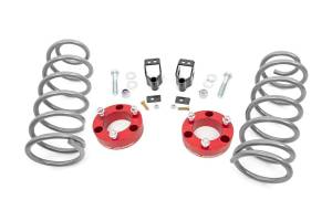 Rough Country - 3 Inch Lift Kit - X-REAS - RR Springs - Red - Toyota 4Runner 4WD (2003-2009) | 761RED - Image 1