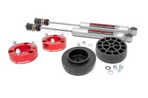 Rough Country - 3 Inch Lift Kit - Red Spacers - Toyota 4Runner (03-09)/FJ Cruiser (07-14) | 76530RED