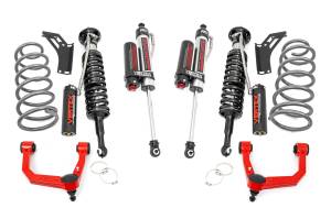 Rough Country - 3 Inch Lift Kit - Upper Control Arms - RR Coils - Vertex - Toyota 4Runner (10-24) | 76650RED - Image 1