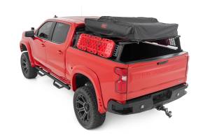 Rough Country - Rough Country - Bed Rack - Half Rack - Aluminum - Chevy Silverado 1500 2WD/4WD (2019-2025 & Classic) | 10204 - Image 2