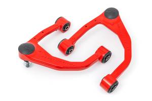 Rough Country - Red Forged Upper Control Arms - OE Upgrade - Toyota Tundra 2WD/4WD (22-25) | 76801RED