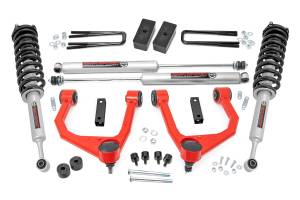 Rough Country - 3.5 Inch Lift Kit - N3 Struts - Toyota Tundra 2WD/4WD (2007-2021) | 76831RED