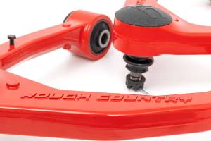 Rough Country - Rough Country - Red Forged Upper Control Arms - OE Upgrade - Toyota Tundra 2WD/4WD (07-21) | 76901RED - Image 2