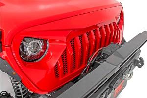 Rough Country - Rough Country - Replacement Grille - Angry Eyes - Jeep Gladiator JT/Wrangler JL 4WD (18-25) | 10496 - Image 2