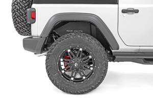 Rough Country - Rough Country - Inner Fenders - Rear - Jeep Wrangler JL (21-25)/Wrangler Unlimited (18-25) | 10498A - Image 1