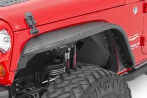 Rough Country - Fender Flare - Steel - Front - Jeep Wrangler JK/Wrangler Unlimited (07-18) | 10531