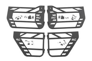 Rough Country - Tubular Doors - Front and Rear - Jeep Wrangler JK/Wrangler Unlimited (07-18) | 10588 - Image 1